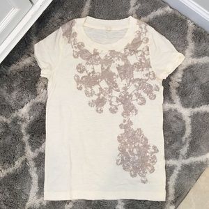 J. Crew Sequin Embellished Tee